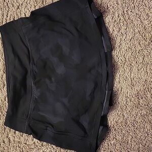 Lululemon Pace Rival Skirt size 0 Black Camo